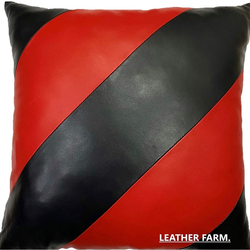 @tonyoq313  Genuine Leather Pillow Cover